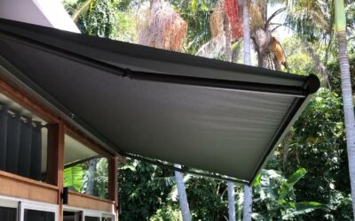 Motorised Folding Arm Awning, Byron Bay