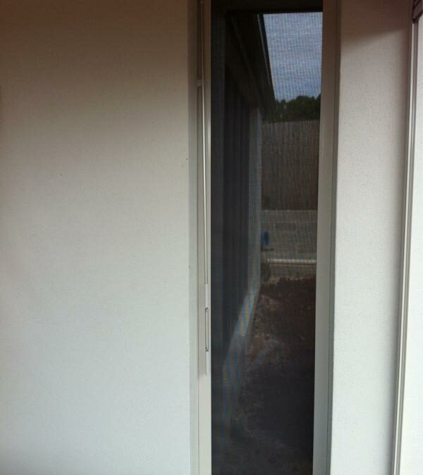 Perhaps the narrowest Zip screen awning ever made? Lennox Head NSW